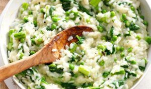 Veggie Risotto with Olive Oil