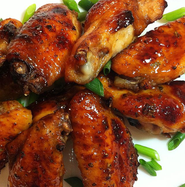 Slow Cooker Maple Balsamic Chicken Wings
